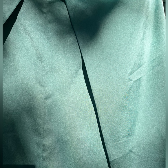 Fame and Partners STUNNING women’s sz 6 strapless jumpsuit, seafoam green/blue - Picture 5 of 10